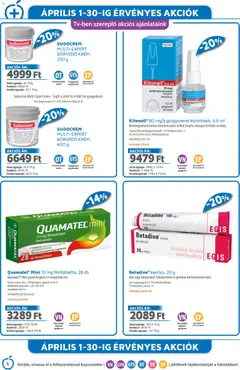 Alma Gyógyszertárak akciós újság - amely érvényes a következő dátumtól: 01.04.2026 | Oldal: 6 | Termékek: Körömlakk, Bor