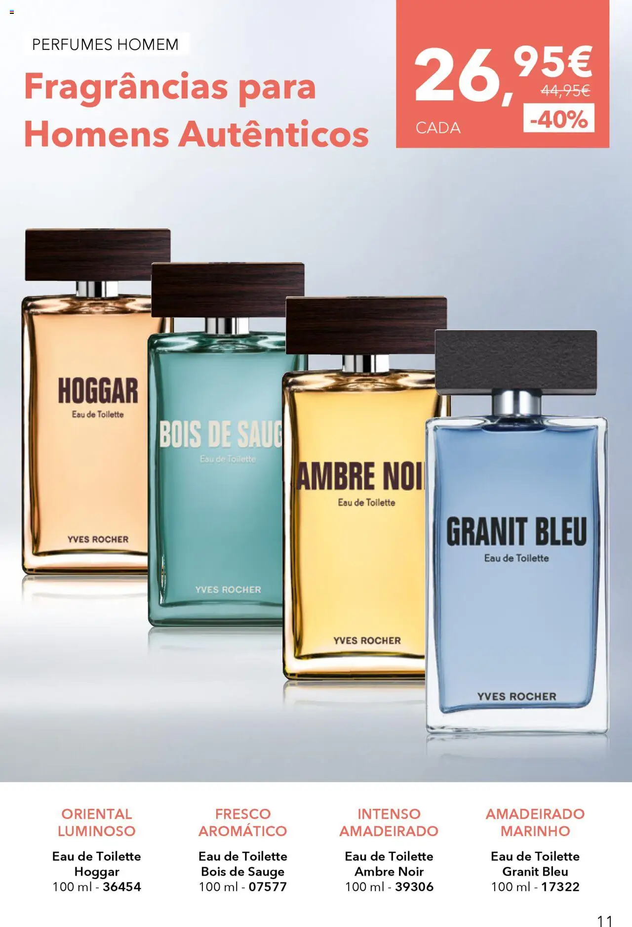 Yves Rocher Verão Perfumado │ válido de 31.07.2025 | Página: 11 | Produtos: Perfumes, Eau de toilette