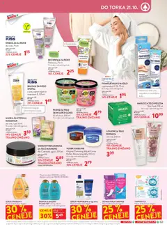 Spar katalog akcije – veljaven od 08.10.2025 | Stran: 13 | Izdelki: Tamponi, Sampon, Piling, Maslo