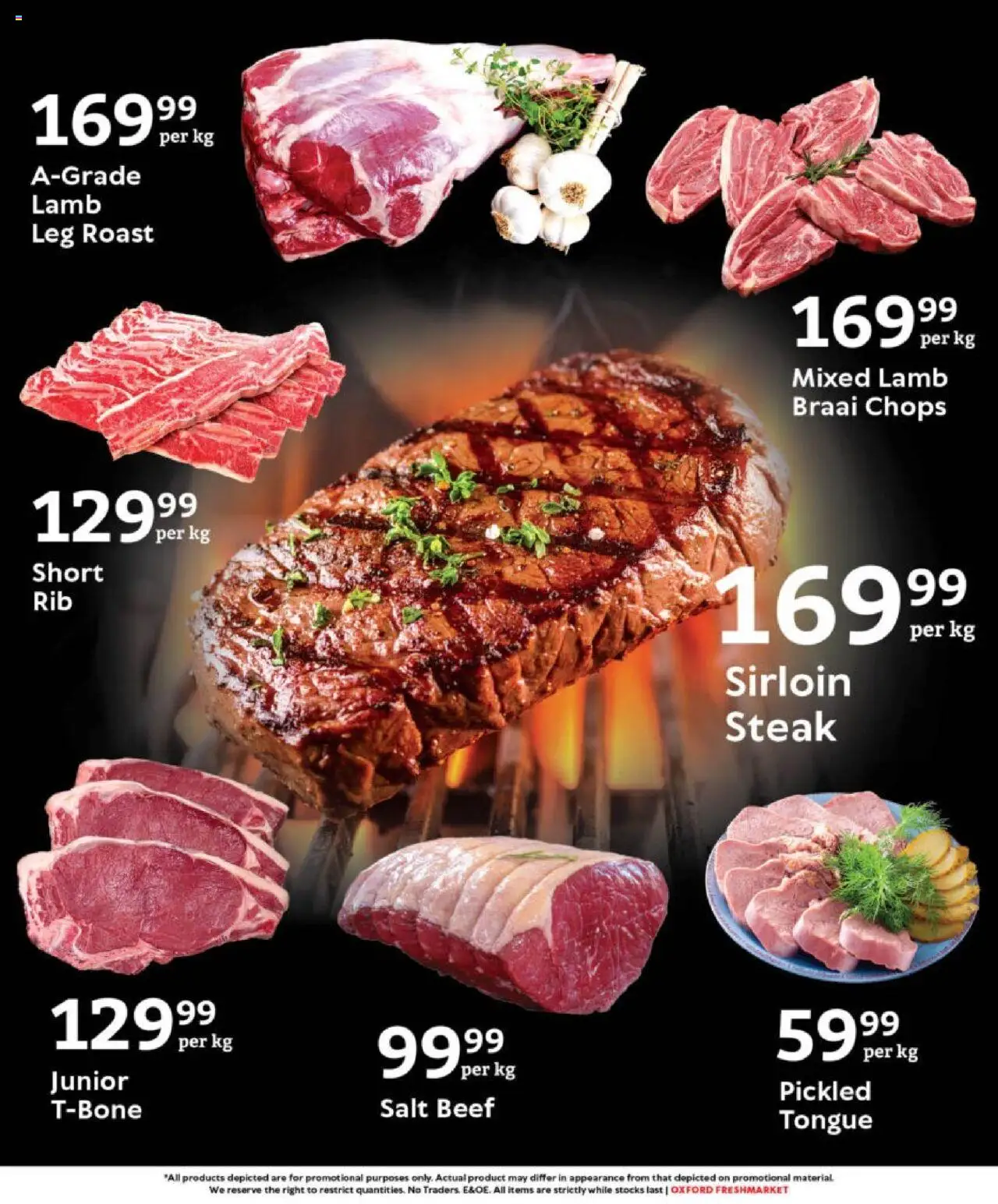 Oxford Freshmarket Specials │ valid from 20.08.2025 | Page: 5 | Products: Steak, Beef, Salt