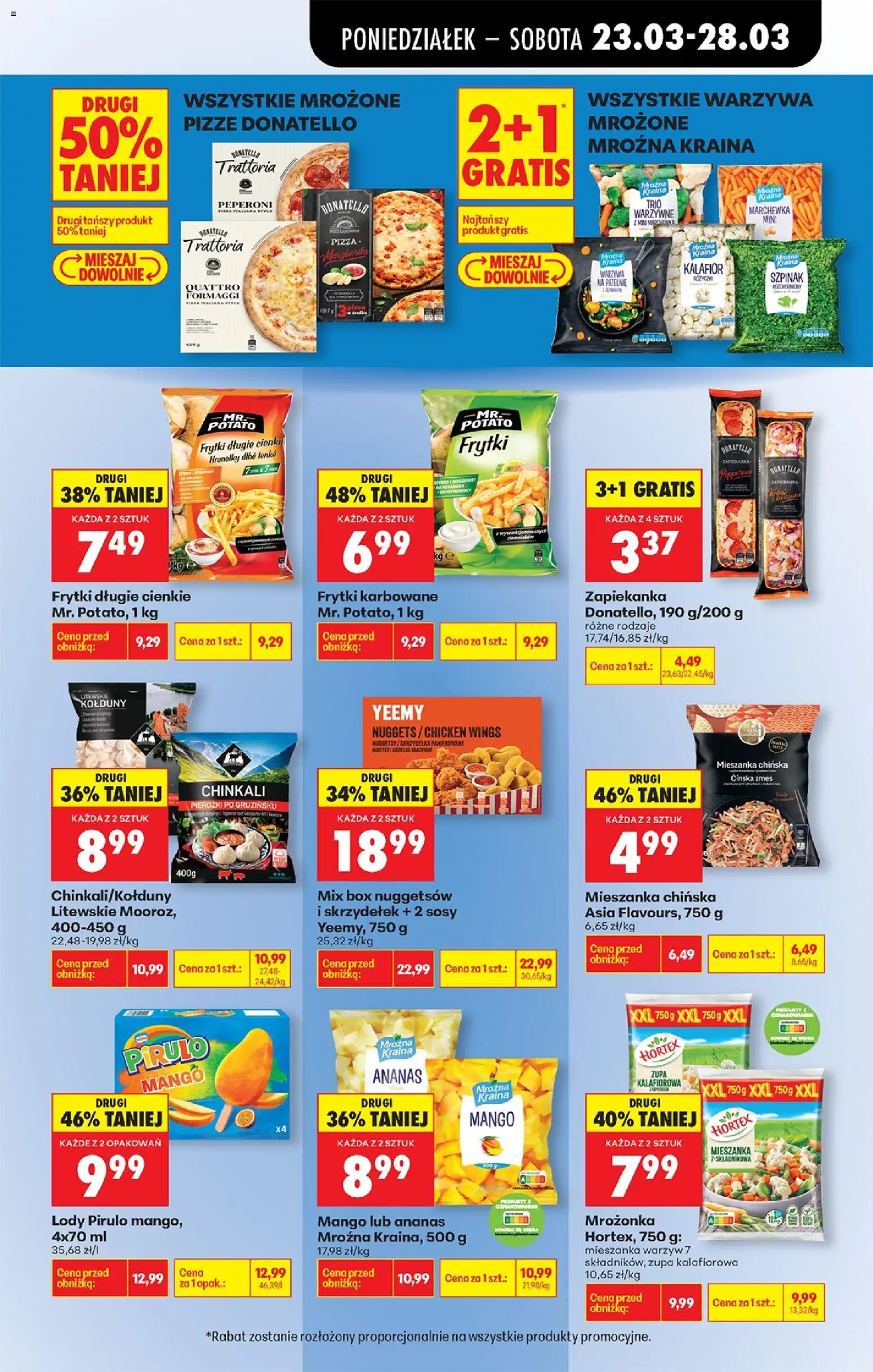 Biedronka Polsko leták od 23.03.2026 | Strana: 53 | Produkty: Mango, Box, Pizza, Ananas