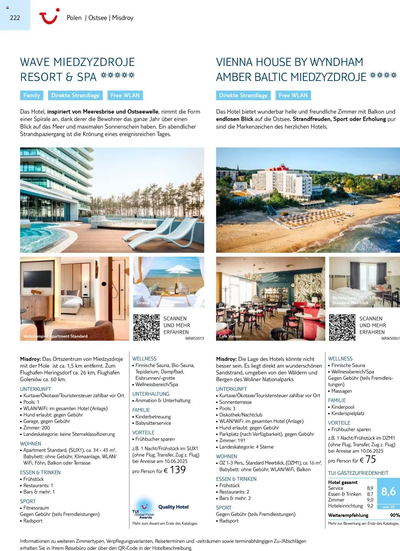 Aida - Urlaub mit eigener Anreise 2025/26 – gültig ab 01.11.2024 | Seite: 222 | Produkte: Babybett