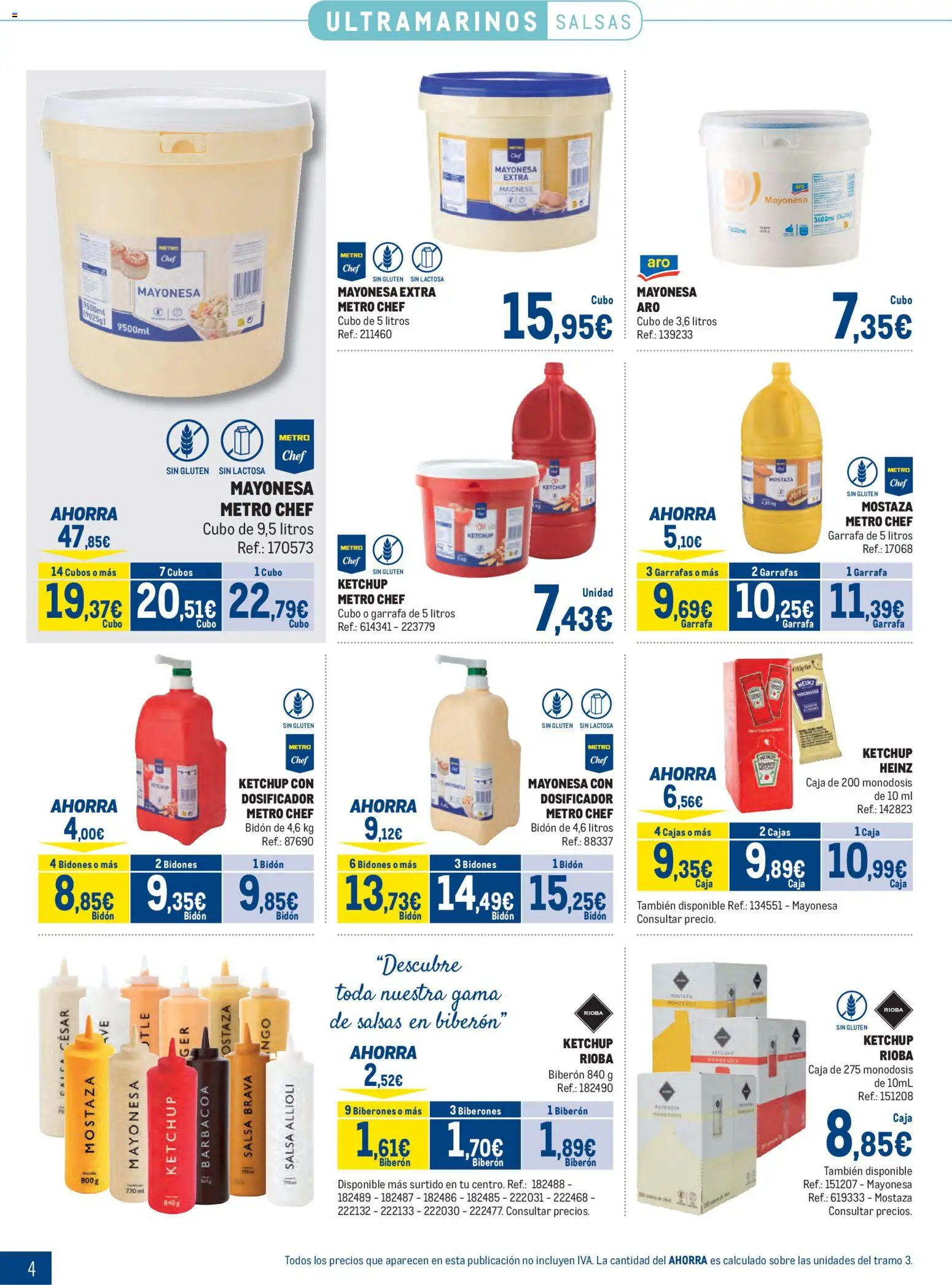 Makro - Especial Despensa Norte 2 │ válido desde el 02.02.2026 | Página: 4 | Productos: Salsa brava, Οθόνη προβολής, Barbacoa, Caja