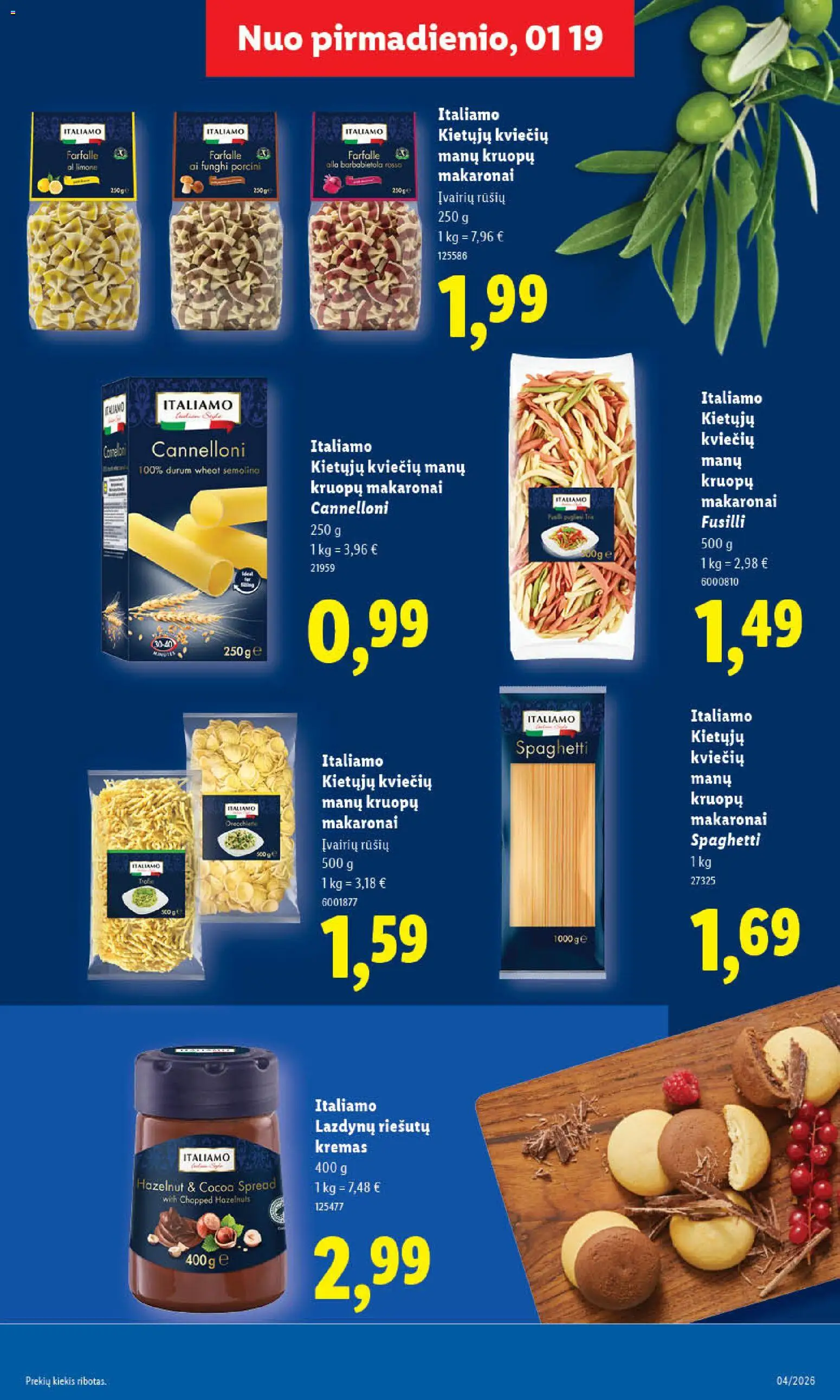 LIDL akcijos nuo 19.01.2026 | Puslapis: 19
