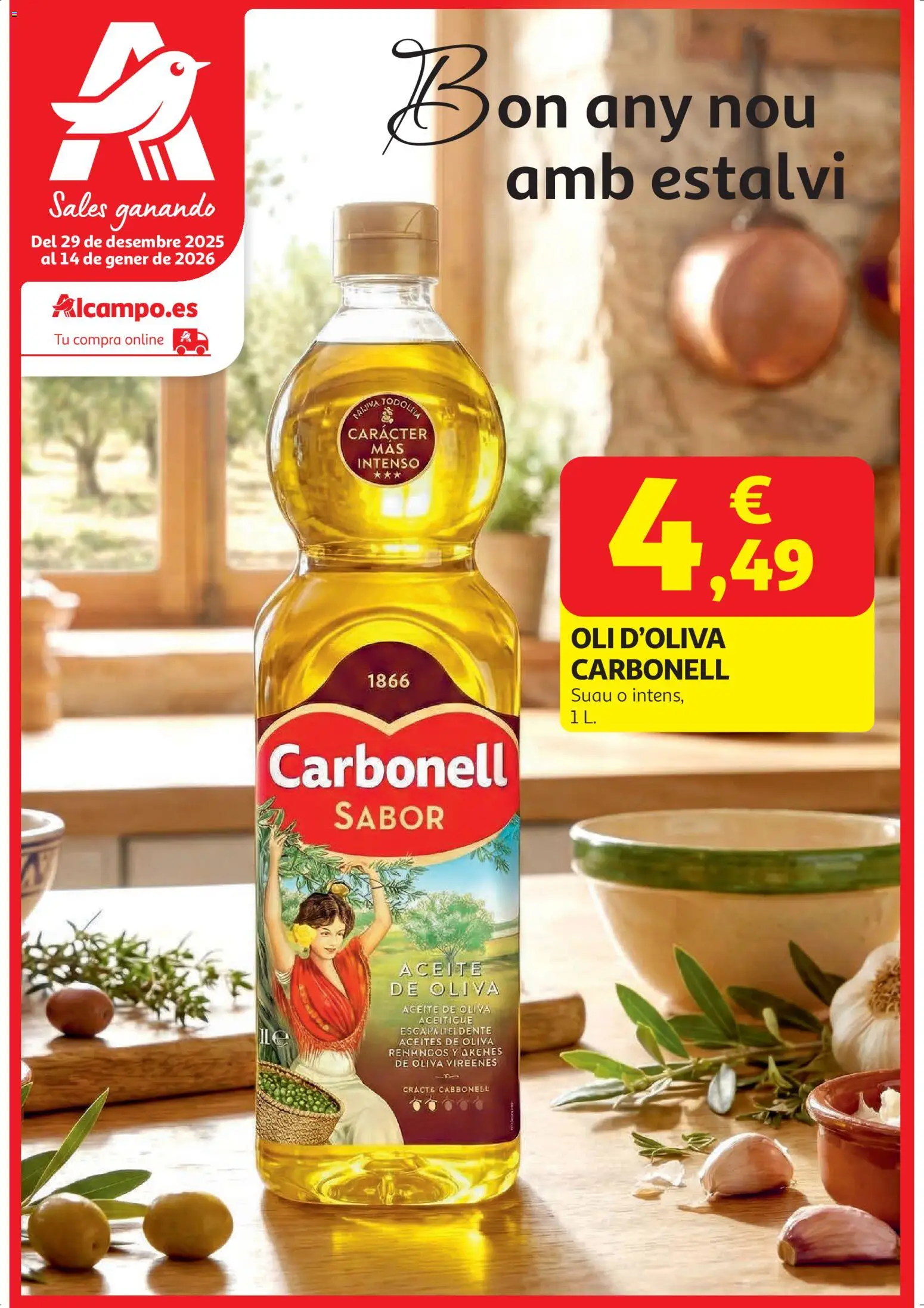 Alcampo - Superstore Cat │ válido desde el 29.12.2025 | Página: 1 | Productos: Aceite, Aceite de oliva