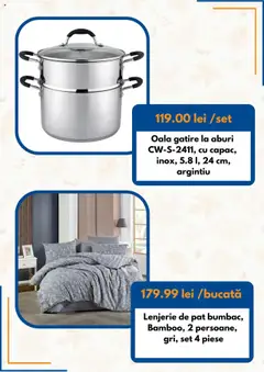 Ofertele Dedeman valabile de la 01.10.2025 | Pagină: 7 | Produse: Oală, Pat, Lenjerie de pat