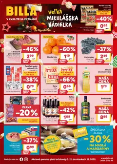 Billa leták platný od 03.12.2025