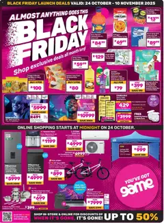 Game specials catalogue – valid from 24.10.2025