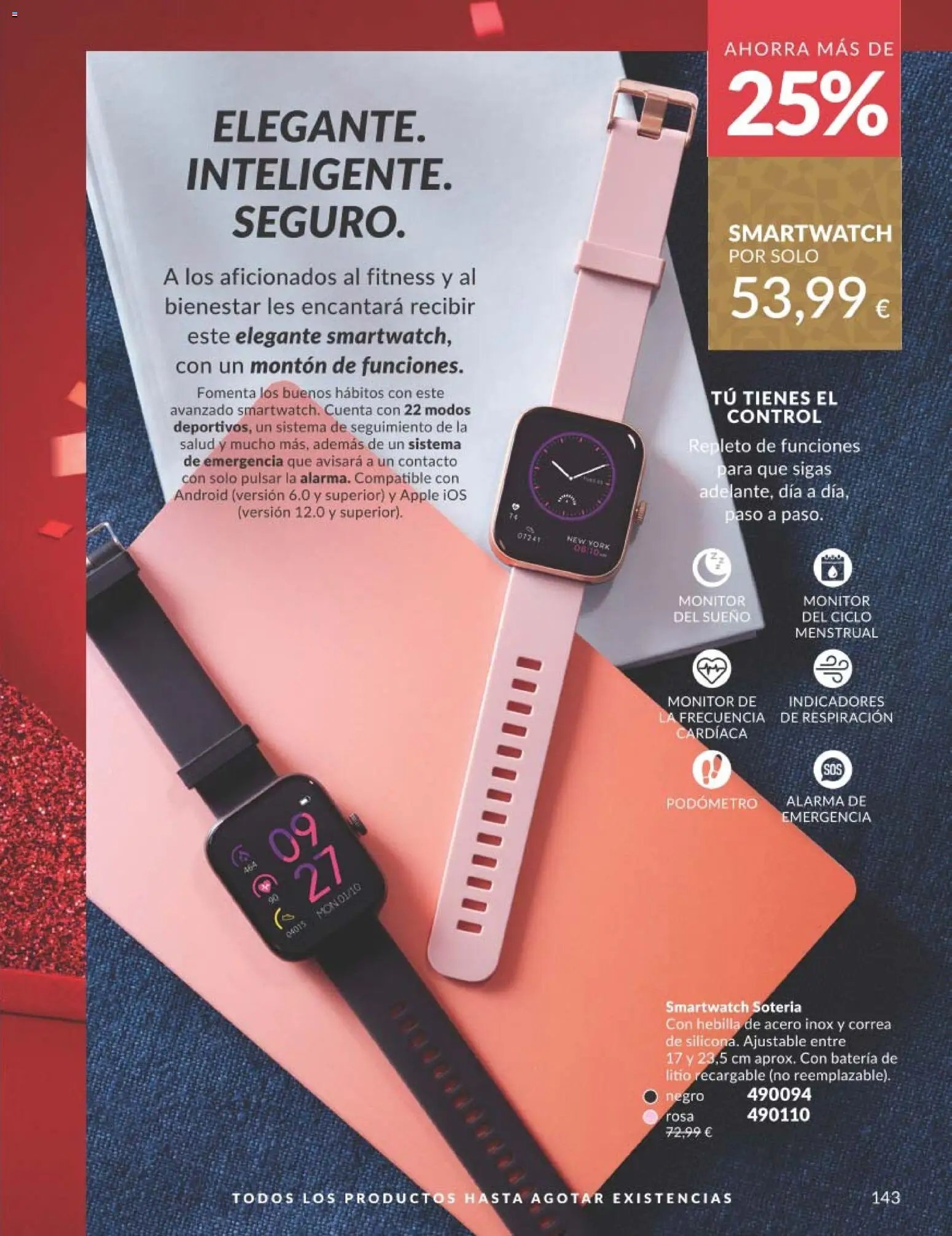 Catálogo AVON campaña 11 Black Friday │ válido desde el 01.11.2025 | Página: 143 | Productos: Apple, Monitor, Batería
