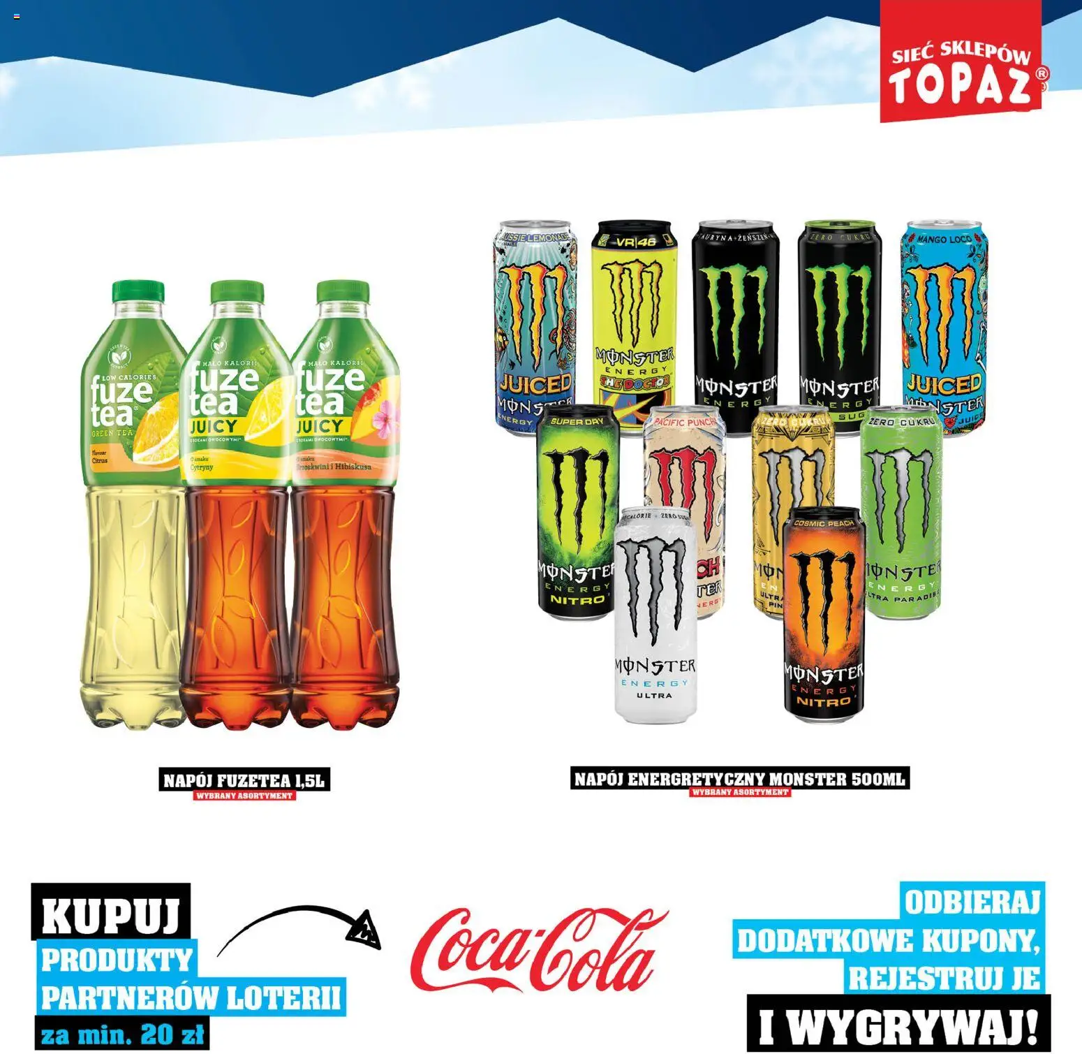 Topaz Gazetka - Katalog Produktów Objętych Loterią od 01.12.2025 | Strona: 55 | Produkty: Mango, Cytryny