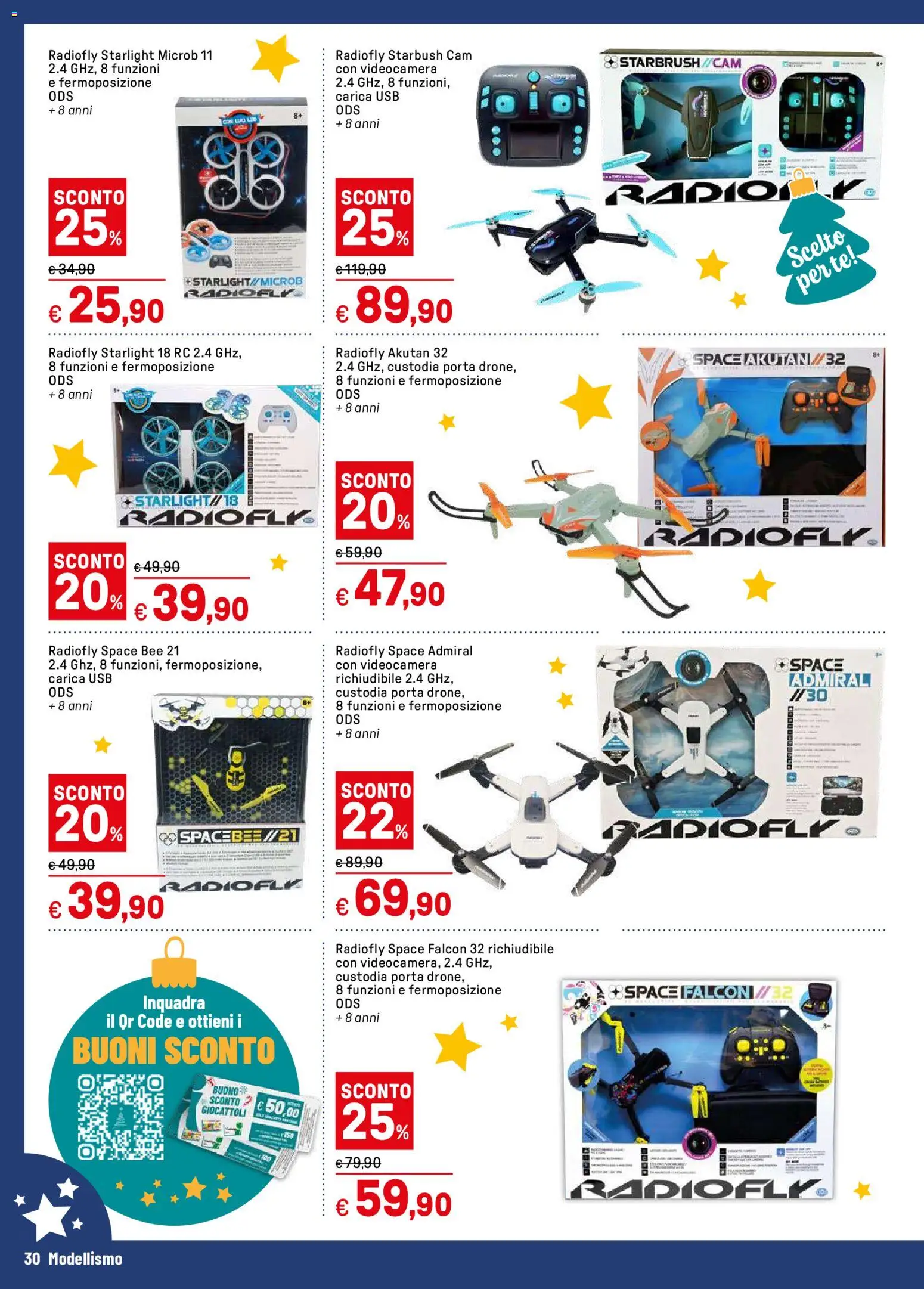 Volantino Iper del 05.11.2025 | Pagina: 30 | Prodotti: Tè, Radio, Videocamera, USB