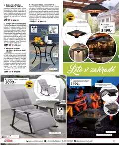 Velký Košík katalog září od 01.09.2025 | Strana: 43 | Produkty: Telefon, Odkládací stolek, Křeslo, Stolek