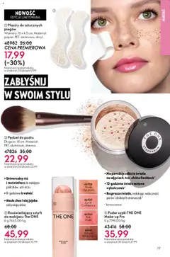 Pogląd oferty "Oriflame Black Friday" - ważna od 12.11.2025 | Strona: 77 | Produkty: Makijaż, Masło, Olej, Róż
