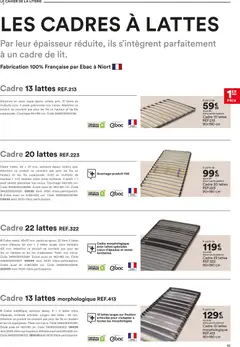 But - Prévisualisation de But Guide literie hiver  valide à partir de 15.12.2025 | Page: 50 | Produits: Laque, Literie, Cadre