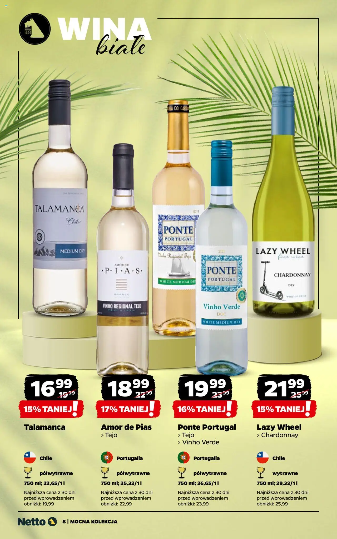 Netto gazetka - Mocna Kolekcja od 01.07.2025 | Strona: 8 | Produkty: Chardonnay