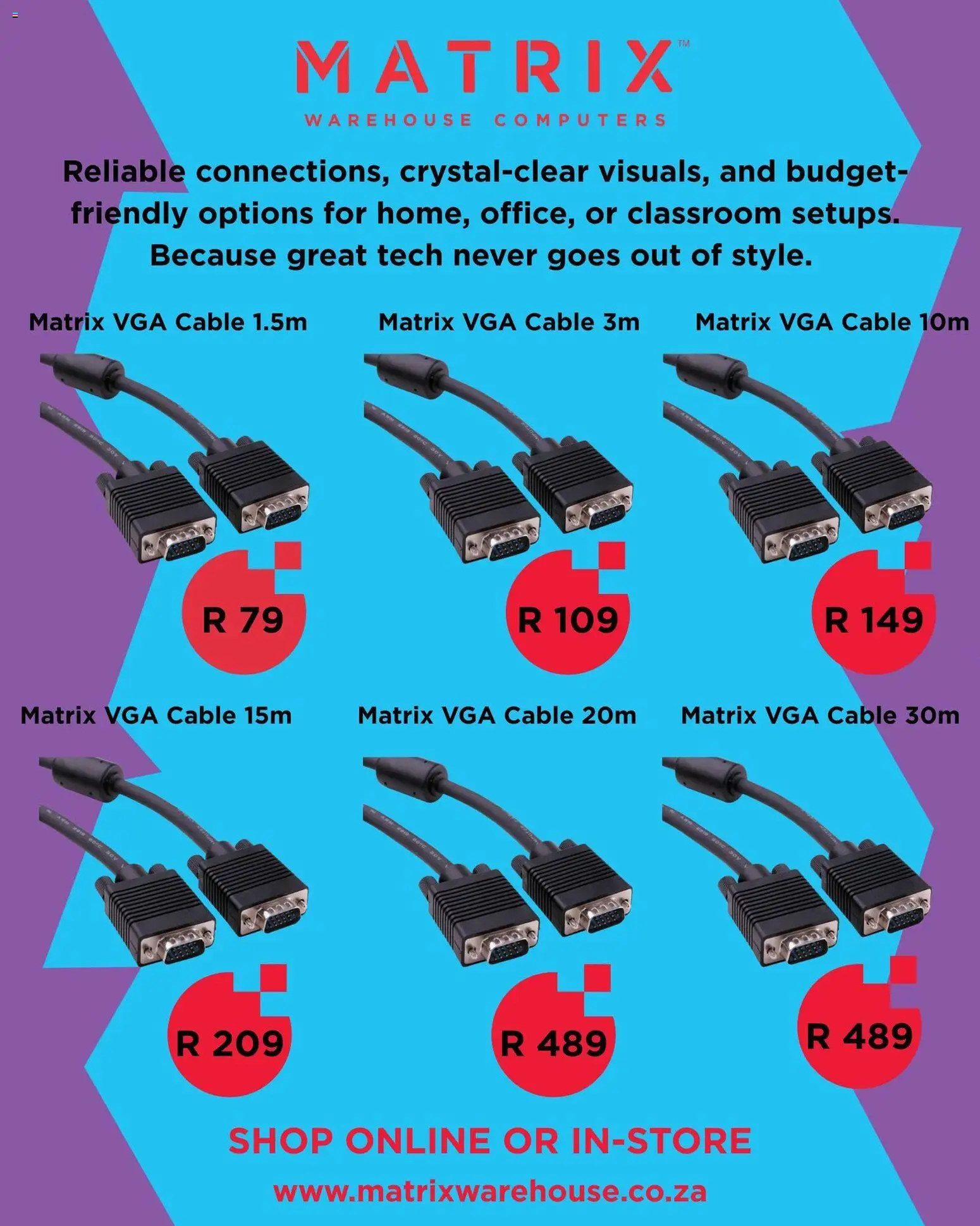 New Matrix Warehouse catalogue – valid from 06.11.2025 | Page: 1 | Products: Cable