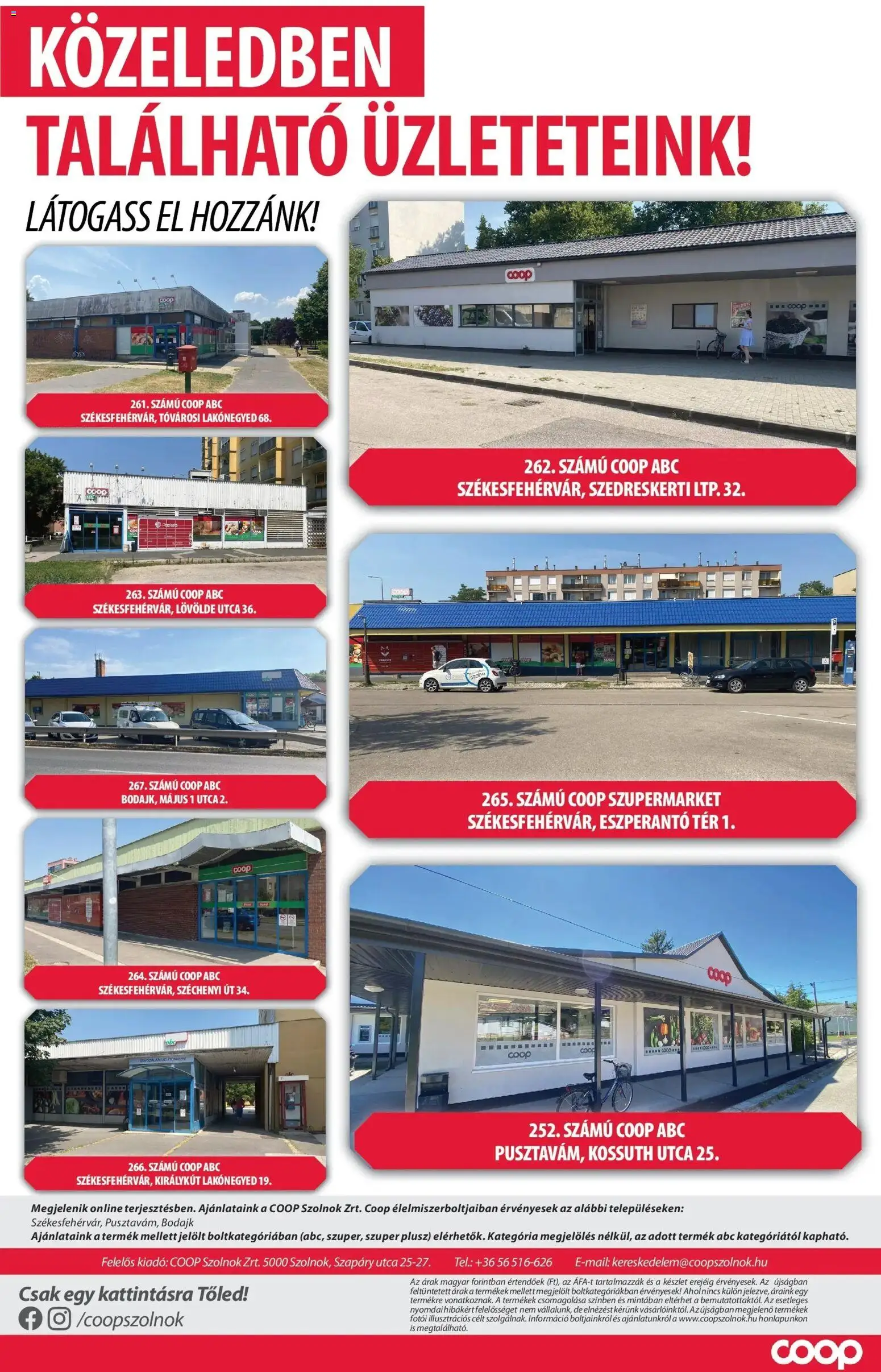 COOP Szolnok akciós ujság - amely érvényes a következő dátumtól: 05.03.2026 | Oldal: 6