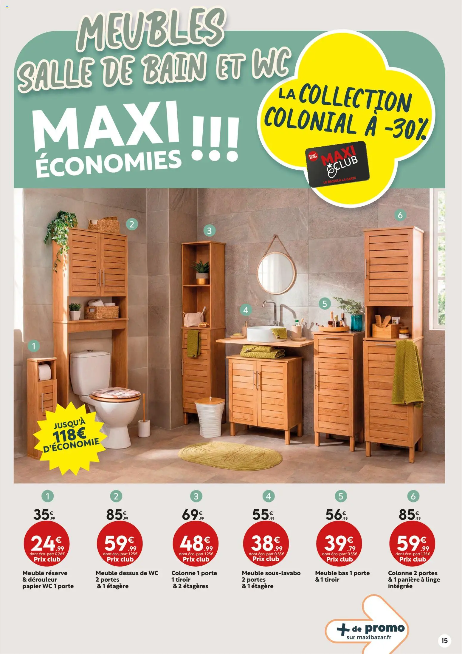 {H1} | Page: 15 | Produits: Meuble, Meuble bas, Porte, Étagère