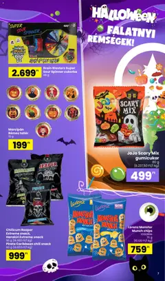 Spar Halloween katalógus - amely érvényes a következő dátumtól: 02.10.2025 | Oldal: 7
