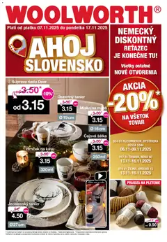 Woolworth leták platný od 07.11.2025