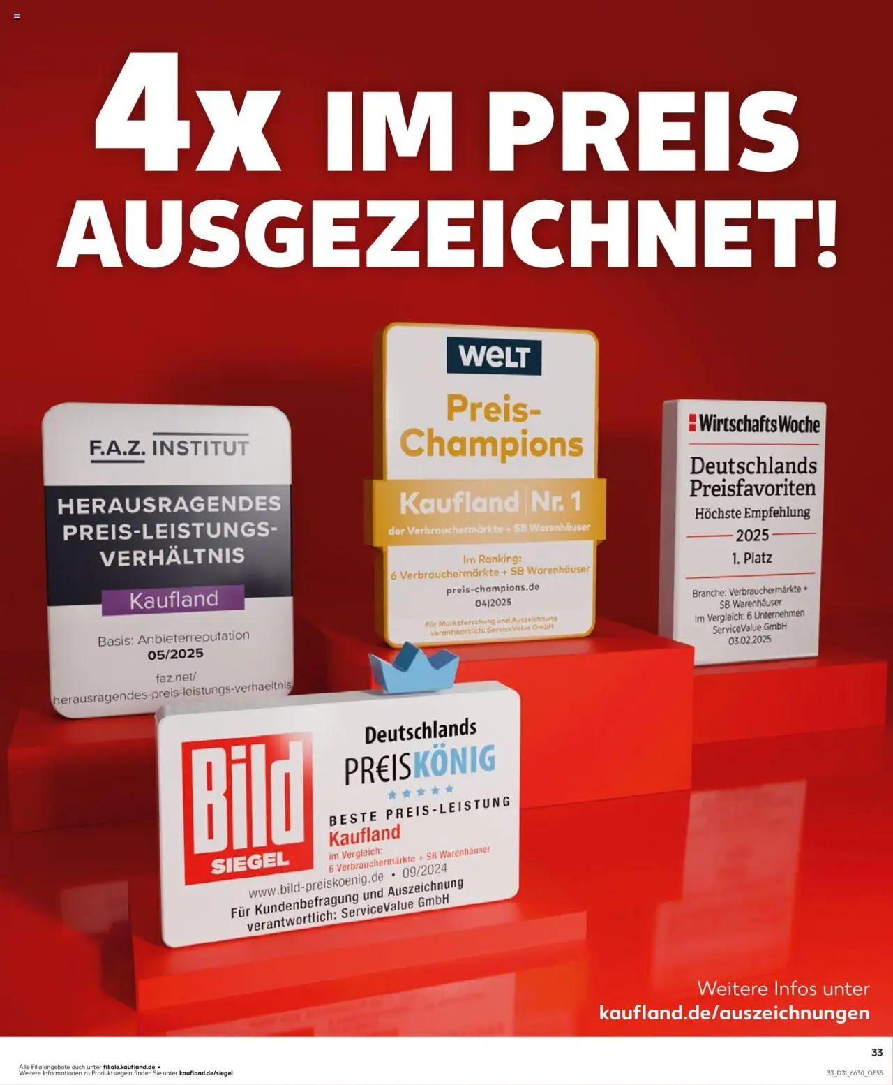 Kaufland prospekt Hannover	 - gültig ab dem 31.07.2025 | Seite: 33