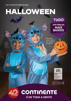 Pré-visualização Continente - Halloween válido de 07.10.2025