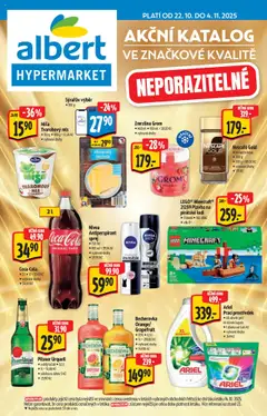 Náhled letáku Albert katalog - Hypermarket od 22.10.2025