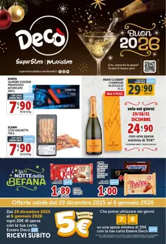 Anteprima del volantino Decò MaxiStore - Napoli catalogo valido a partire dal 29.12.2025