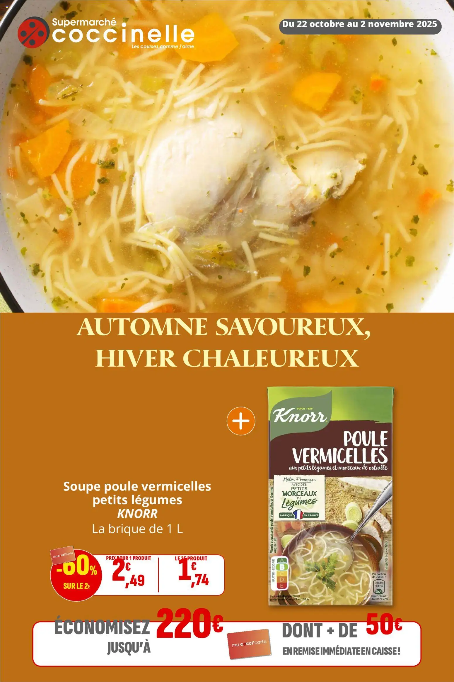 {H1} | Page: 1 | Produits: Soupe, Volaille, Viande