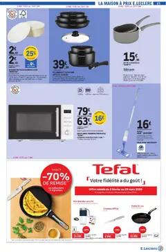 E.Leclerc - Prévisualisation de Poêle 24 cm Ceram Force, Poêle 24 cm Ceram Force valide à partir de 03.02.2026 | Page: 21