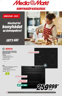 Media Markt Akciós újság - amely érvényes a következő dátumtól: 03.12.2025