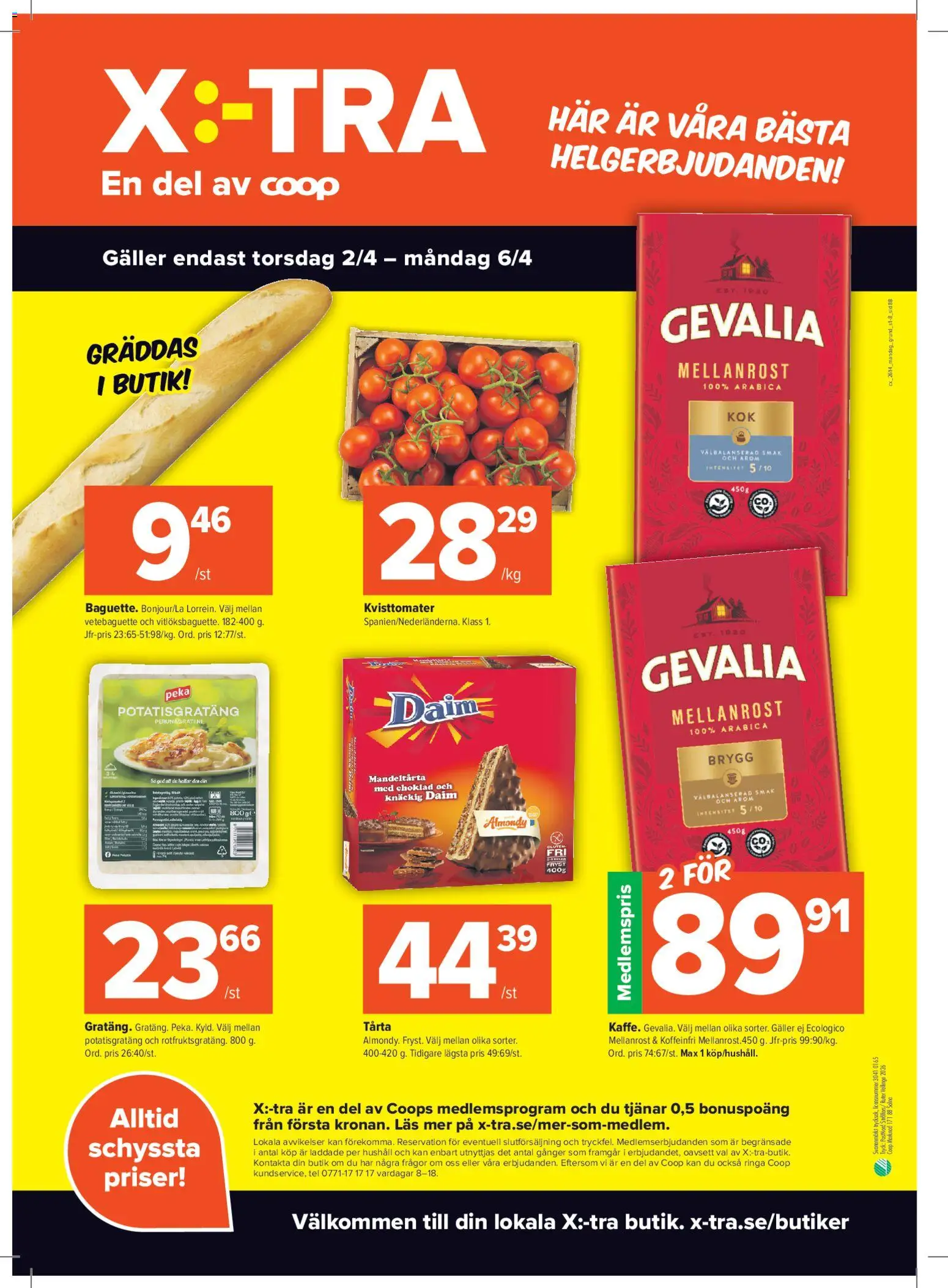 Coop X:-TRA reklamblad aktuell från 30.03.2026 | Sida: 8