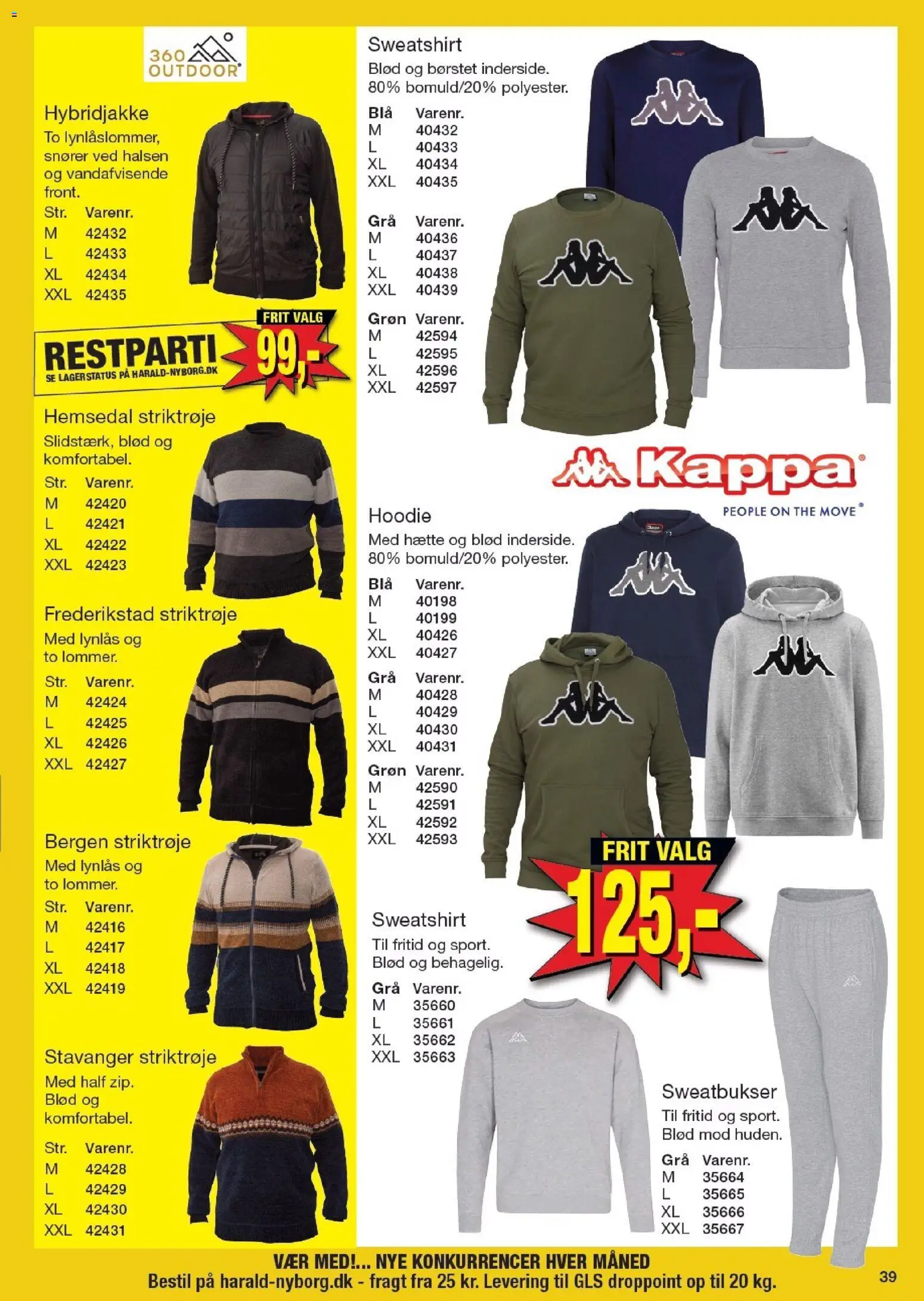Harald Nyborg tilbudsavis – gyldig fra 19.02.2026 | Side: 41 | Produkter: Sweatbukser