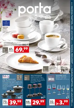 Porta! Haushaltsartikel und Leuchten radikal reduziert ab 25.01.2026 gültig