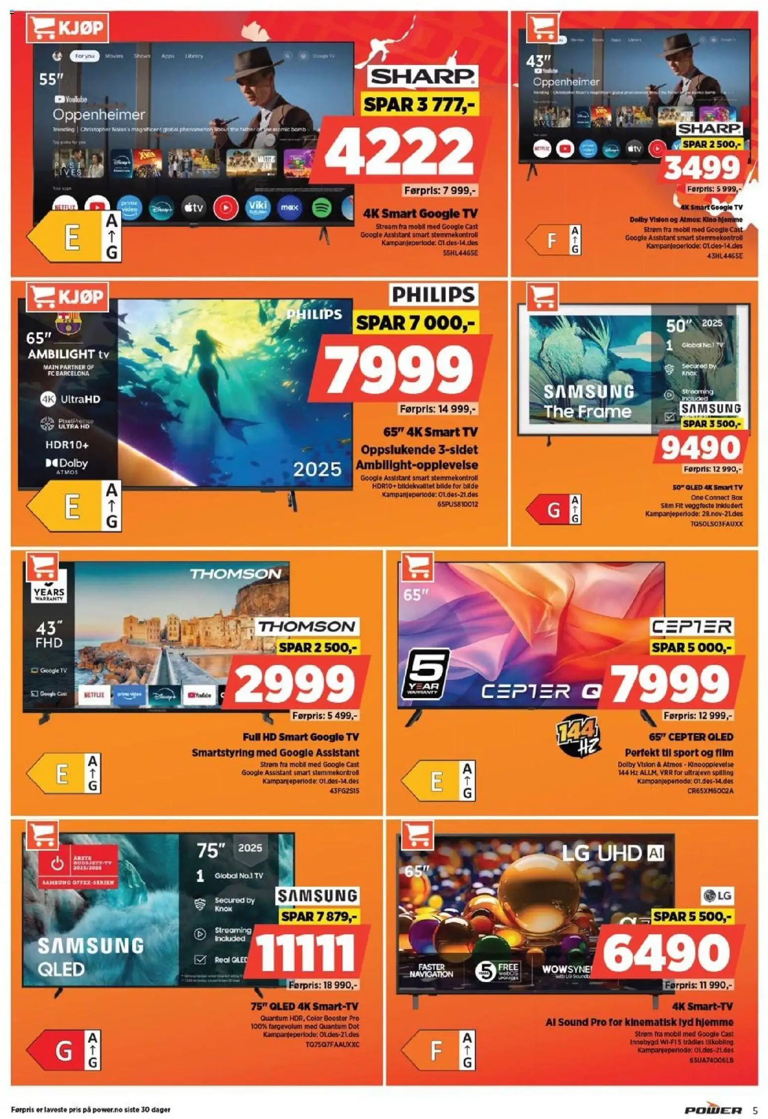 {H1} | Side: 5 | Produkter: Tv, Video, Lyd