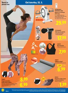 Lidl katalog akcije – veljaven od 12.03.2026 | Stran: 34 | Izdelki: Pajkice, Kos, Podloga, Nogavice