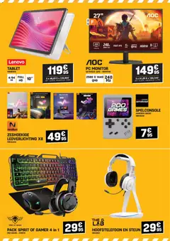 Electro Depot - Folder - Voorbeeld van een folder van Electro Depot, geldig van 05.12.2025 | Pagina: 13 | Producten: Tablet, Monitor, Pc, Hoofdtelefoon