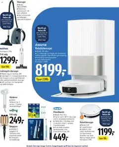 Føtex - Tilbudsavis gyldig fra 10.10.2025 | Side: 67 | Produkter: Robotstøvsuger, Tandbørste, Støvsuger, Hårtørrer