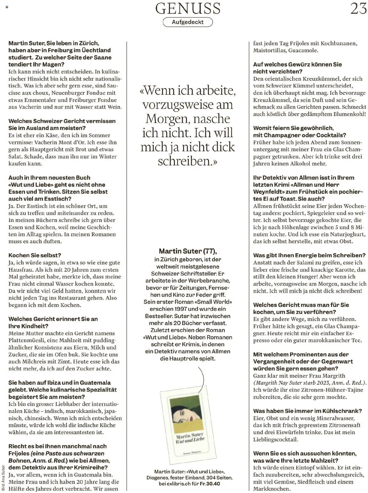 Migros - Magazin ab 28.07.2025 | Seite: 23 | Produkte: Pudding, Salami, Wasser, Zucker