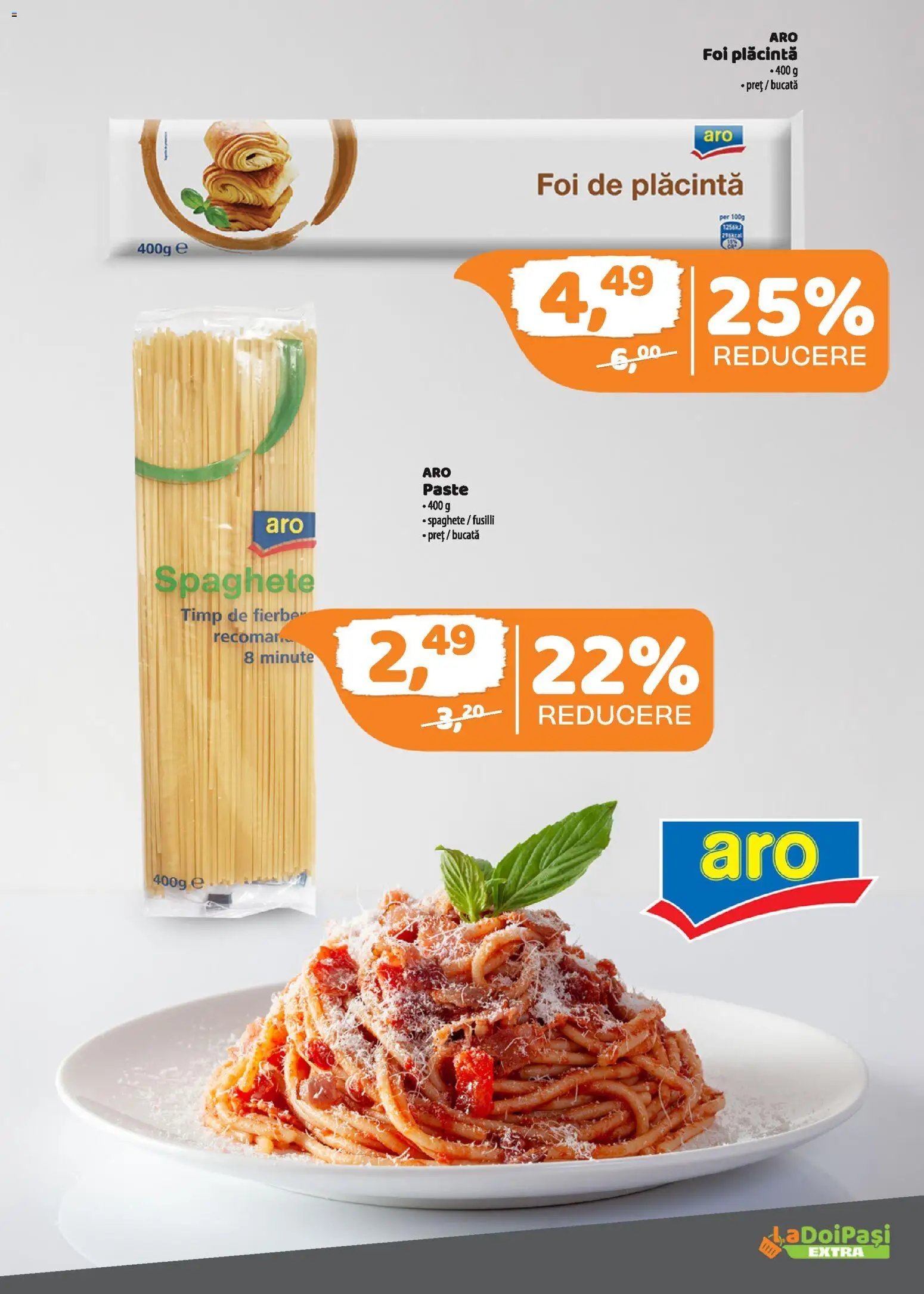 Noul catalog LaDoiPași – valabil de la 08.01.2026 | Pagină: 12 | Produse: Plăcintă, Paste