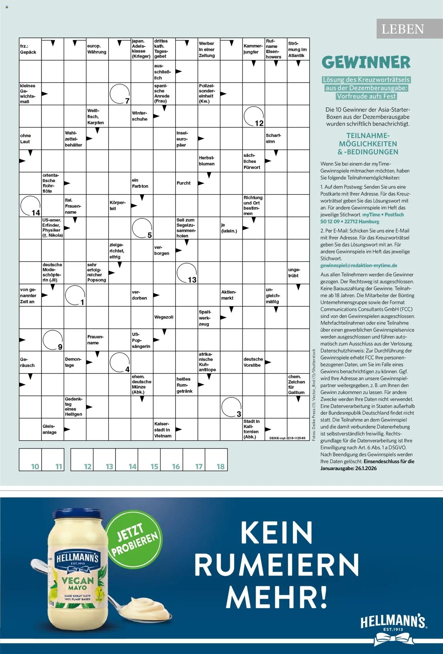 Famila Nordwest  myTime Januar 2026 – gültig ab 01.01.2026 | Seite: 57 | Produkte: Rum, Blumen