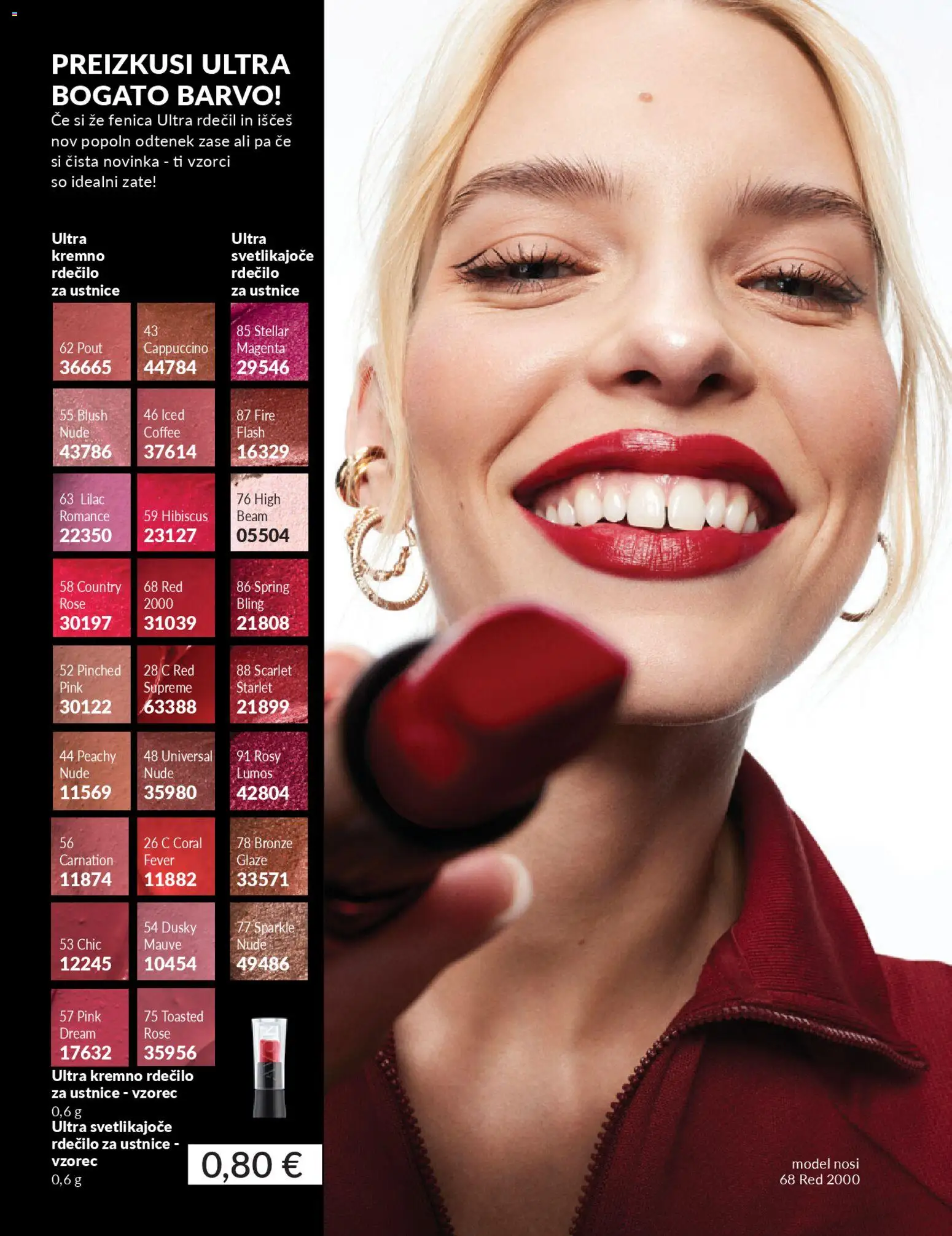 Novi Avon katalog ponudbe – veljaven od 29.12.2025 | Stran: 56 | Izdelki: Rdecilo za ustnice