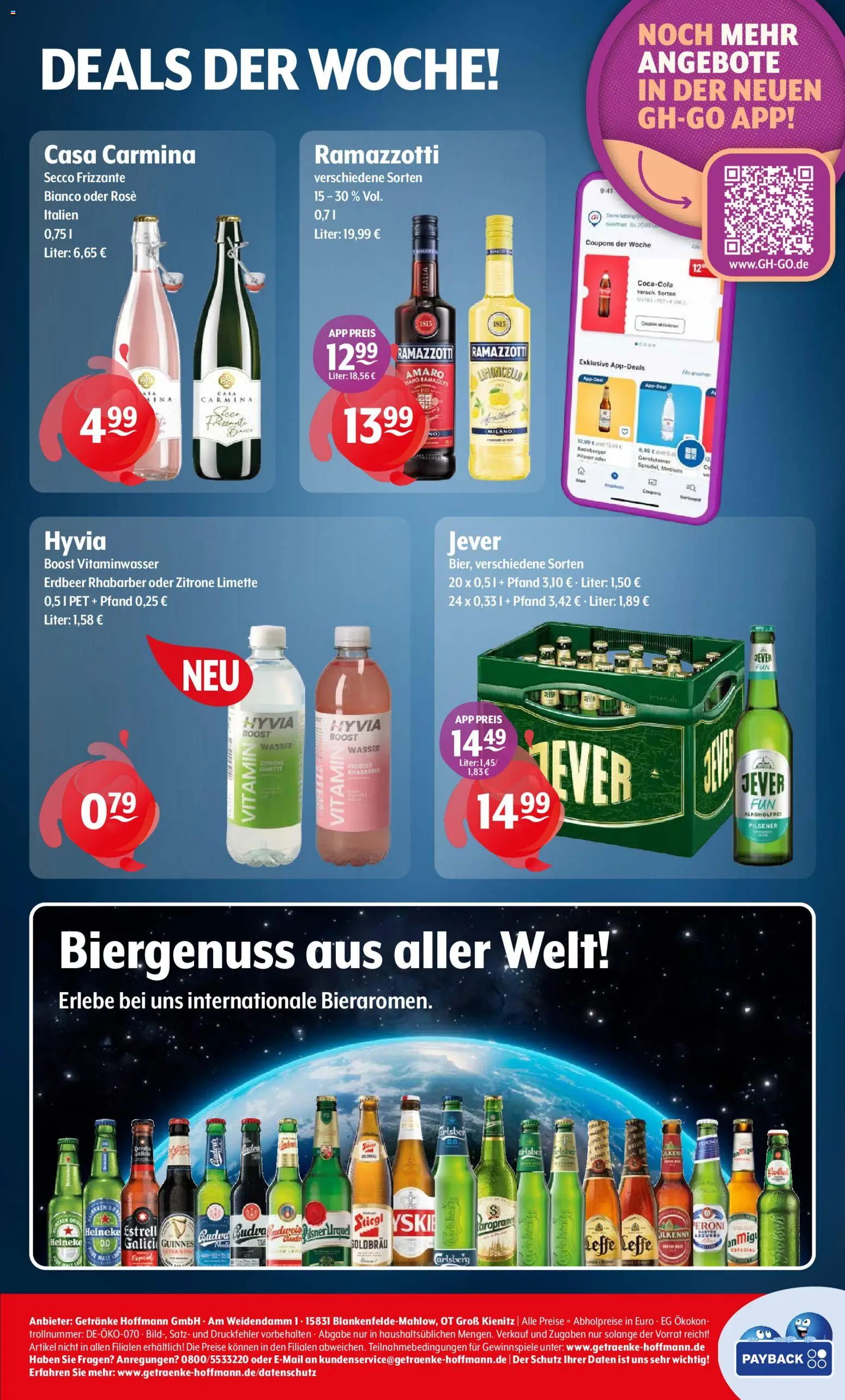 Getränke Hoffmann - Hamburg – gültig ab 29.12.2025 | Seite: 8 | Produkte: Wasser, Zitrone, Jever, Rhabarber