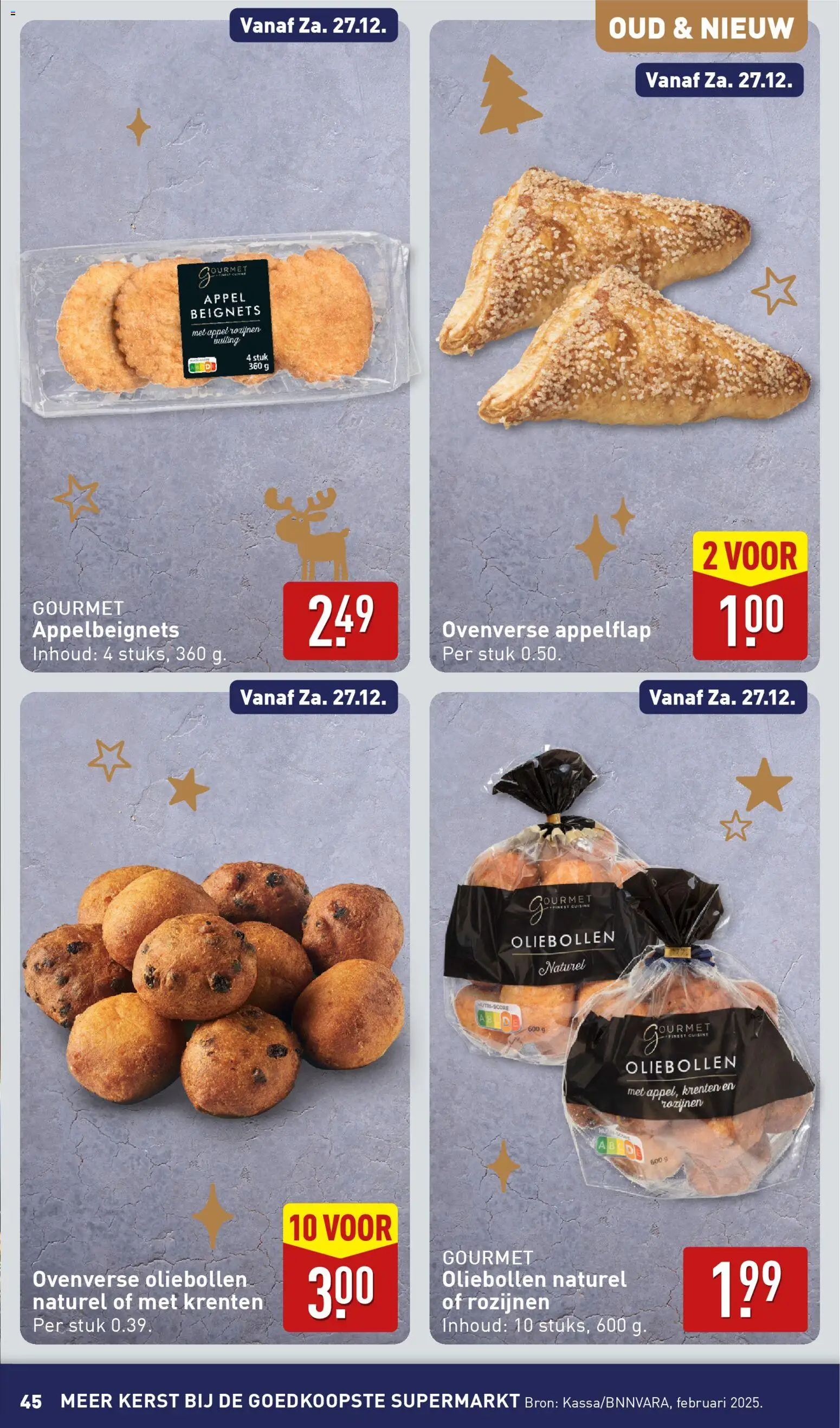 {H1} | Pagina: 45 | Producten: Rozijnen, Appel