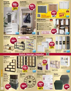 Otto's Aktionen ab 15.12.2025 gültig | Seite: 6 | Produkte: Spiegelschrank, Hängeschrank, Hochschrank, Schuhregal