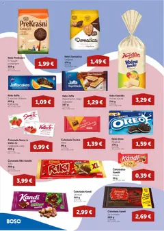 Boso - Katalog - Pregled kataloga iz trgovine Boso, vrijedi od 09.10.2025 | Stranica: 8 | Proizvodi: Dorina, Riža, Keks, Kolačići