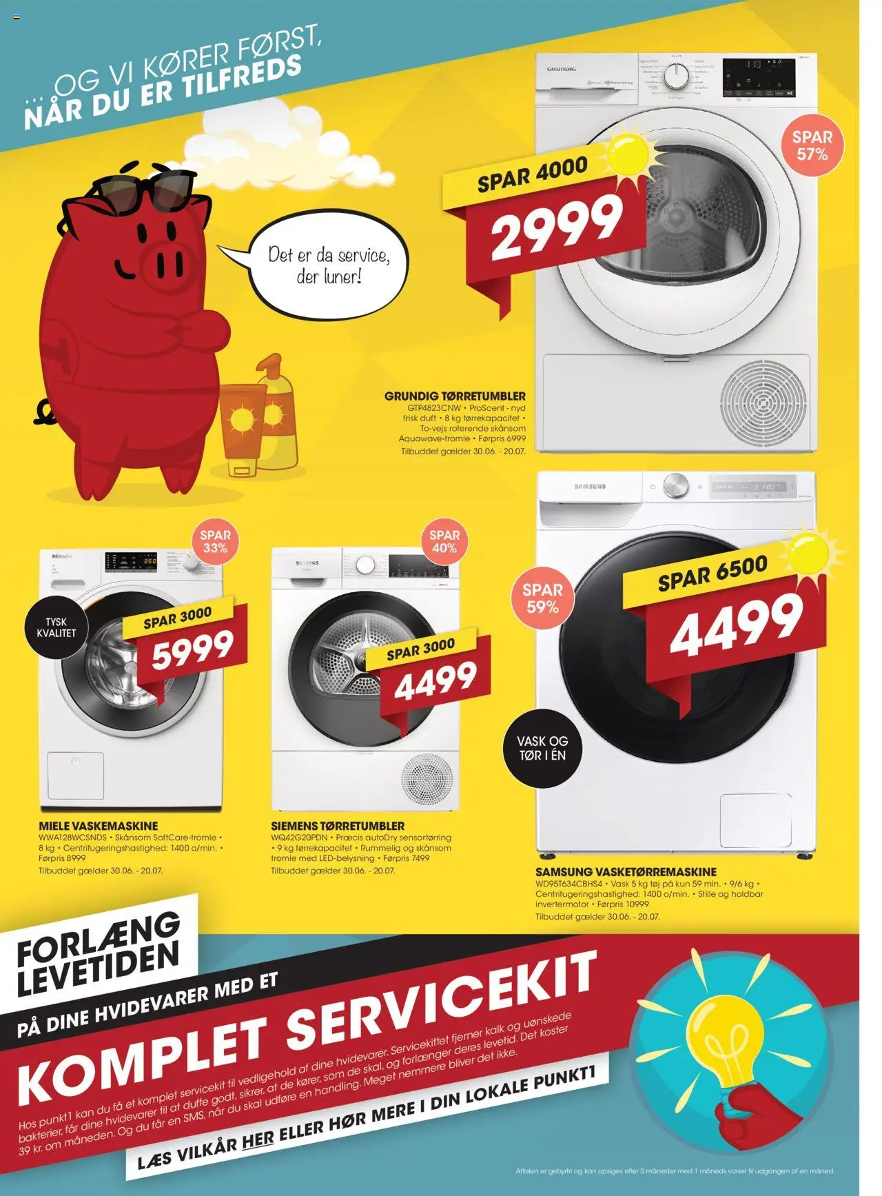 Punkt1 Tilbudsavis gyldig fra 30.06.2025 | Side: 3 | Produkter: Duft, Vaskemaskine, Tørretumbler, Tøj