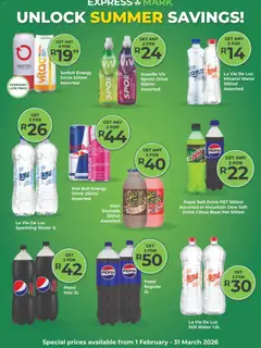 Agrimark specials catalogue – valid from 01.02.2026 | Page: 2 | Products: Silla apilable, Vitamins, Switch, Water