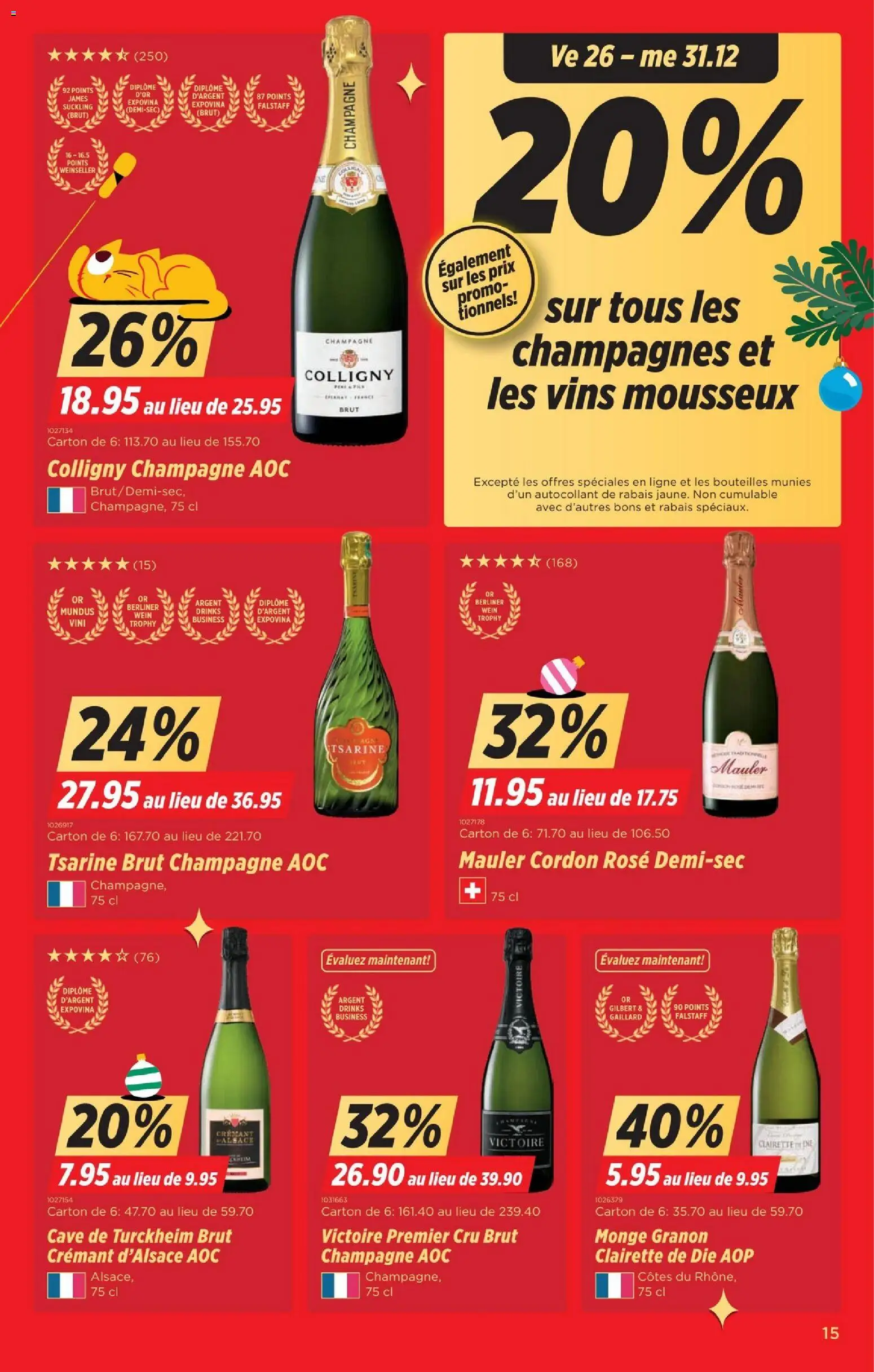 Denner Aktionen FR – gültig ab 23.12.2025 | Seite: 15 | Produkte: Wein