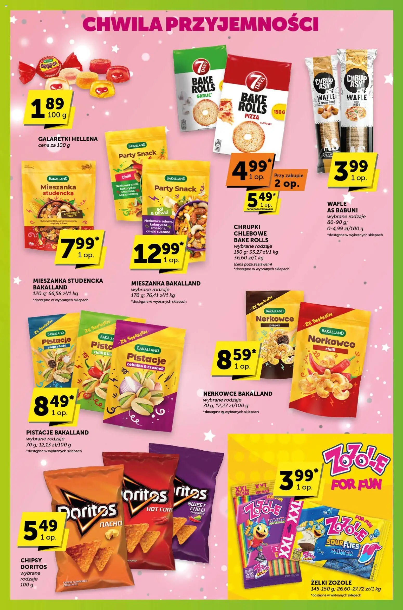 ABC Gazetka - Sprawdź, co więcej od 27.12.2025 | Strona: 5 | Produkty: Galaretki, Chrupki, Żelki, Pizza